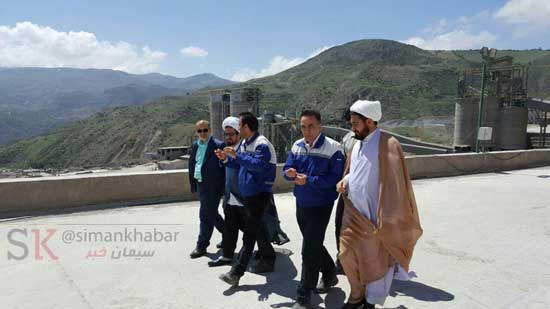 بازدید امام جمعه شهرستان سیاهکل از کارخانه سیمان گیلان سبز بازدید امام جمعه شهرستان سیاهکل از کارخانه سیمان گیلان سبز