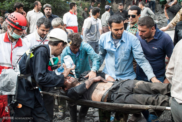 پیکر ۲۱ معدنچی حادثه معدن آزادشهر شناسایی شد