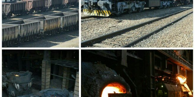 آغاز حمل محصولات ذوب آهن اصفهان برای نخستین بار ازطریق ریل آغاز حمل محصولات ذوب آهن اصفهان برای نخستین بار ازطریق ریل