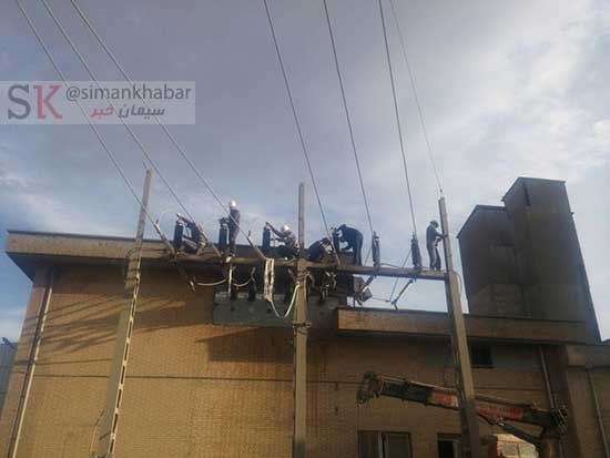 عملیات تعمیر و نگهداری پست ۶۳کیلو ولت مجتمع سیمان ایلام توسط پرسنل این کارخانه انجام شد عملیات تعمیر و نگهداری پست ۶۳کیلو ولت مجتمع سیمان ایلام توسط پرسنل این کارخانه انجام شد