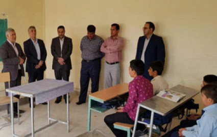 شرکت سنگ آهن در سیرجان مدرسه ساخت
