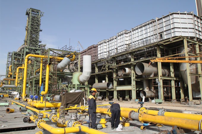 بارگذاری کاتالیستهای بومی سازی شده در مگامدول A شهید خرازی بارگذاری کاتالیستهای بومی سازی شده در مگامدول A شهید خرازی