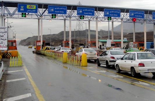 اخذ الکترونیکی عوارض در چهار بزرگراه منتهی به تهران اخذ الکترونیکی عوارض در چهار بزرگراه منتهی به تهران