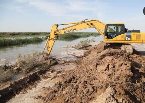لایروبی و ترمیم کانال سلمان به همت شرکت ملی مناطق نفتخیز جنوب لایروبی و ترمیم کانال سلمان به همت شرکت ملی مناطق نفتخیز جنوب