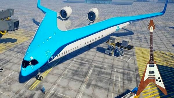 با Flying-V آشنا شوید؛ هواپیمایی برگرفته از شکل یک گیتار و 20 درصد مصرف سوخت کمتر با Flying-V آشنا شوید؛ هواپیمایی برگرفته از شکل یک گیتار و 20 درصد مصرف سوخت کمتر