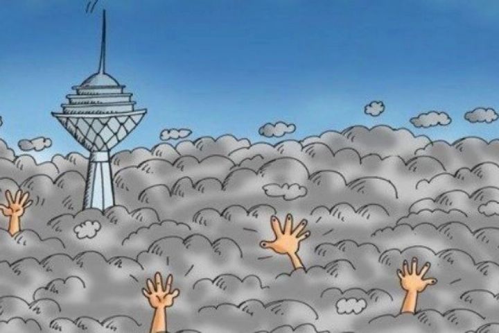 تهران آلوده به روایت یک گزارش تصویری