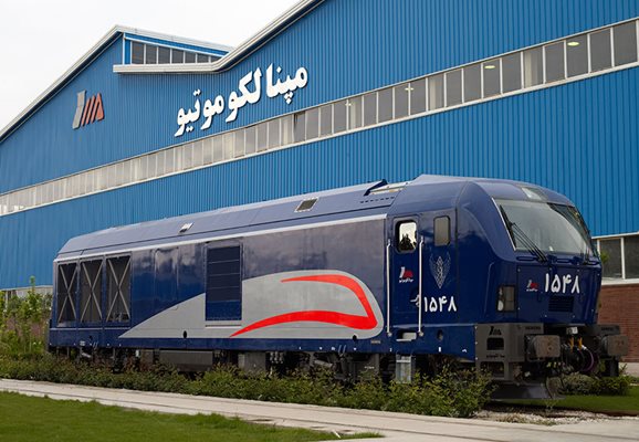 تست میدانی لکوموتیو مپنا map۲۴ در راهآهن یزد تست میدانی لکوموتیو مپنا map۲۴ در راهآهن یزد