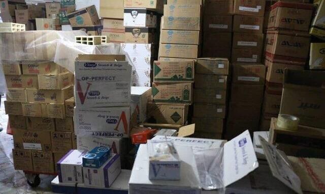 محموله بزرگ کالای بهداشتی احتکار شده در مشهد کشف شد محموله بزرگ کالای بهداشتی احتکار شده در مشهد کشف شد