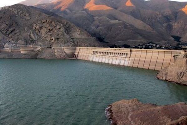کاهش ۴ درصدی ذخایر آب سدهای کشور