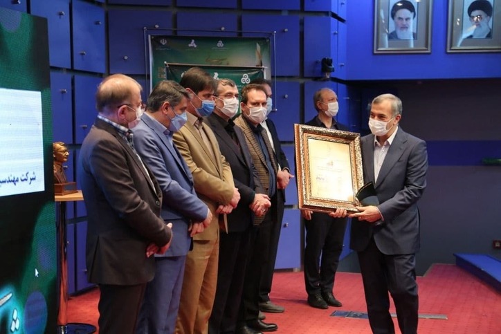 شرکت مهندسین مشاور پیشگامان موفق به دریافت تقدیرنامه ی دو ستاره تعالی سازمانی شد