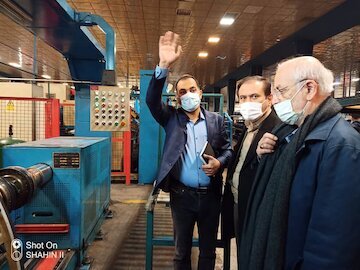 بازدید رئیس کمیسیون صنایع و معادن مجلس از کارخانجات دهگلان کردستان بازدید رئیس کمیسیون صنایع و معادن مجلس از کارخانجات دهگلان کردستان