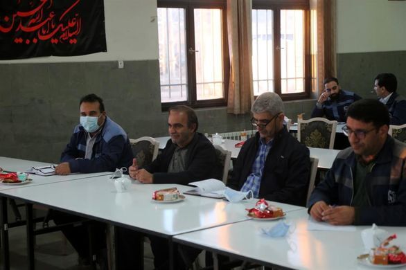 دیدار مدیر عامل شرکت سنگ آهن مرکزی ایران با کارکنان معدن سه چاهون