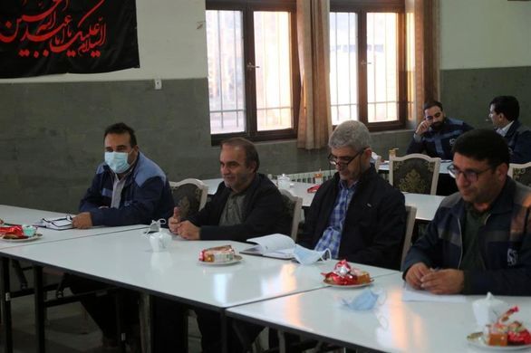 دیدار مدیر عامل شرکت سنگ آهن مرکزی ایران با کارکنان معدن سه چاهون