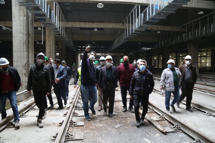 احداث بزرگترین پارکینگ قطارهای مترو در تهران کلید خورد احداث بزرگترین پارکینگ قطارهای مترو در تهران کلید خورد