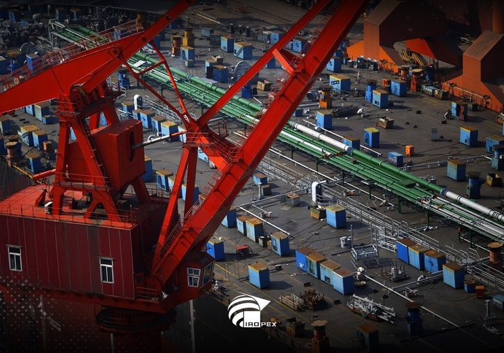 افزایش ۰.۲۸ میلیون تنی ورود سنگ‌آهن به بنادر چین