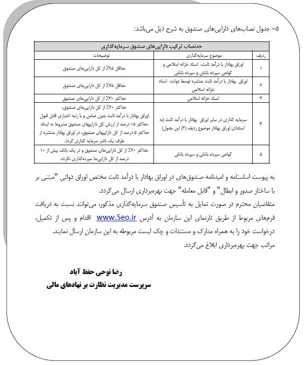 نخستین صندوق سرمایهگذاری با درآمد ثابت مختص اوراق دولتی راهی بازار سرمایه شد نخستین صندوق سرمایهگذاری با درآمد ثابت مختص اوراق دولتی راهی بازار سرمایه شد