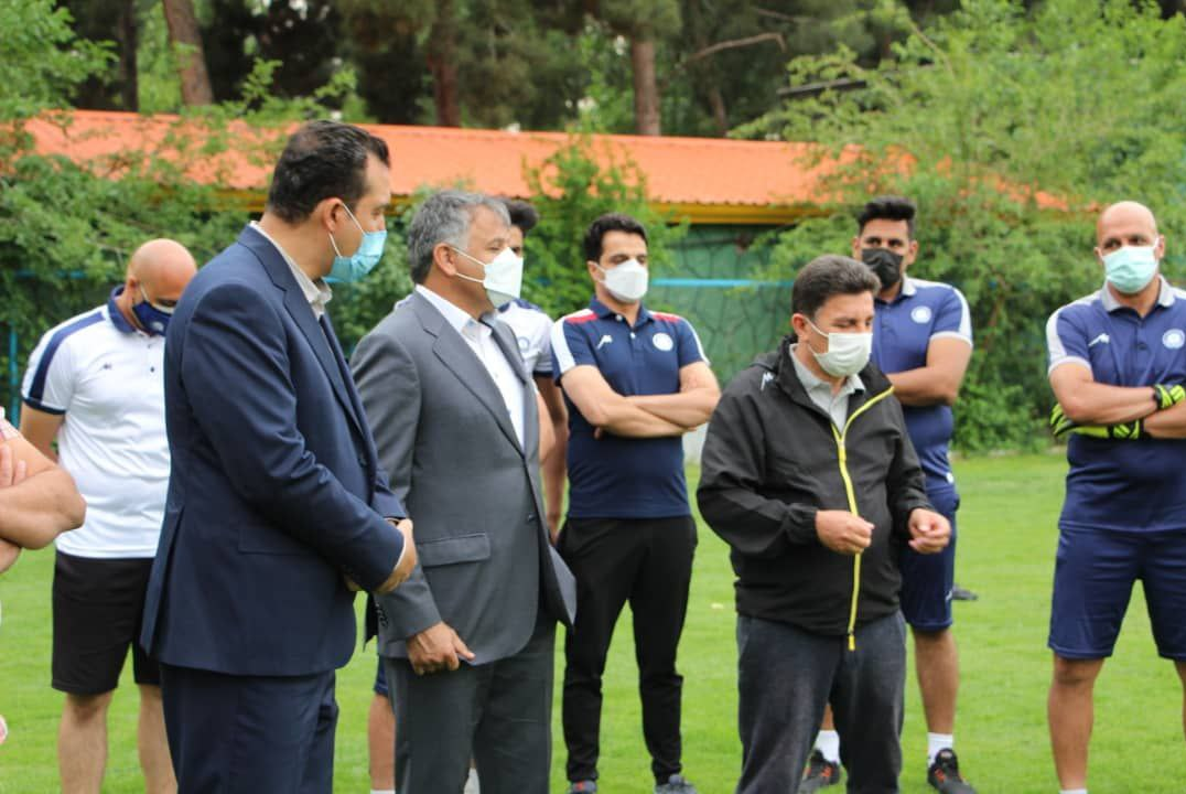 دیدار مدیرعامل جدید گلگهر با قلعهنویی + عکس دیدار مدیرعامل جدید گلگهر با قلعهنویی + عکس