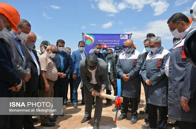 دو طرح مهم صنعتی در مجتمع گندلهسازی بهاباد کلنگزنی شد دو طرح مهم صنعتی در مجتمع گندلهسازی بهاباد کلنگزنی شد