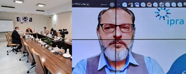 حضور رییس انجمن بین المللی روابط عمومی و مدیر عامل هلدینگ میدکو
