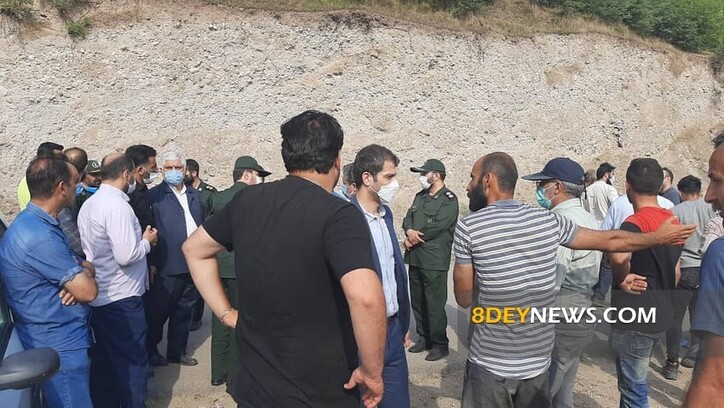 ریزش کوه در روستای «خرشک» / زیرآوار ماندن خانه‌ها از تبعات فعالیت معدن است