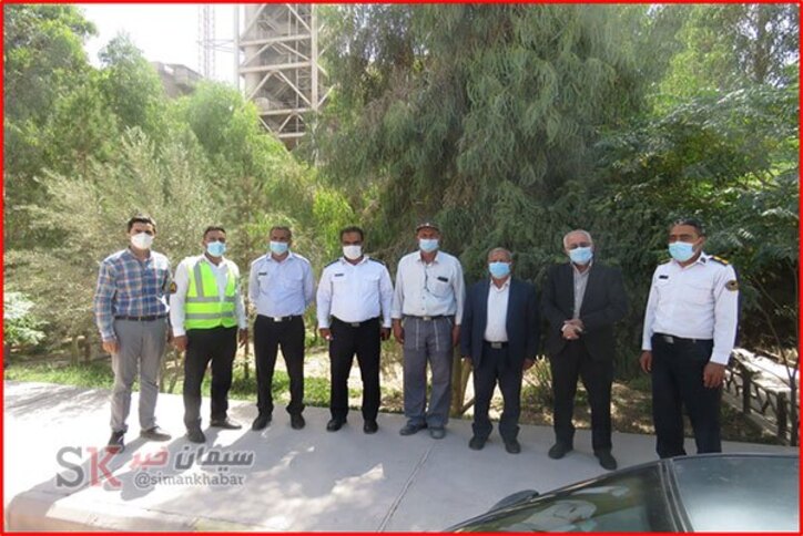 برگزاری کلاس آموزشی رعایت اصول ایمنی و مقررات رانندگی در شرکت سیمان ماهان کرمان