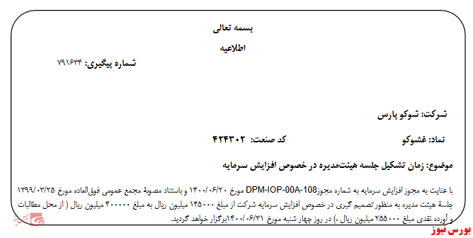 جلسه هیات مدیره جلسه هیات مدیره