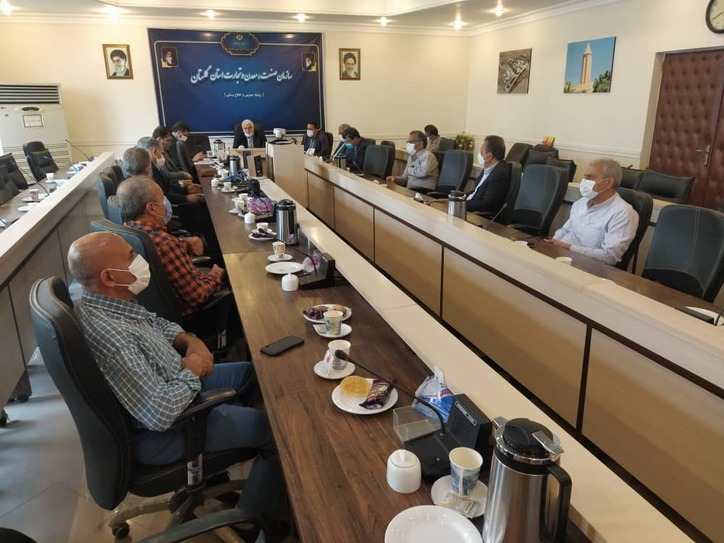برگزاری مراسم تجلیل از ایثارگران پیشکسوت در سازمان صمت استان گلستان
