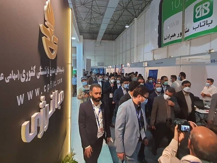 حضور «سعید محمد» در غرفه صندوق بازنشستگی کشوری