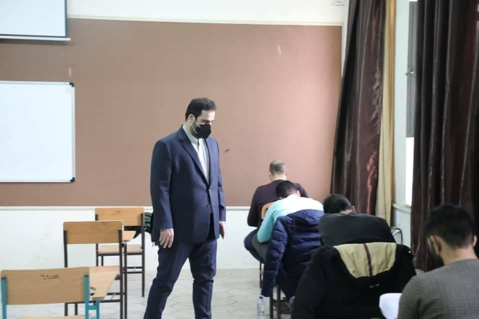 بازدید مدیرعامل مجتمع فولاد خراسان از حوزه&zwnj;های برگزاری آزمون استخدامی شرکت
