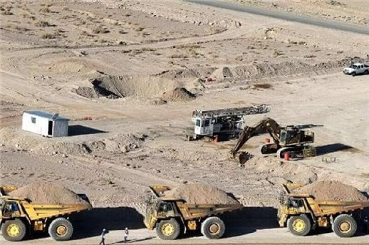 حجم فعالیت معدنی سنگان خواف ۲ میلیون تن افزایش یافت