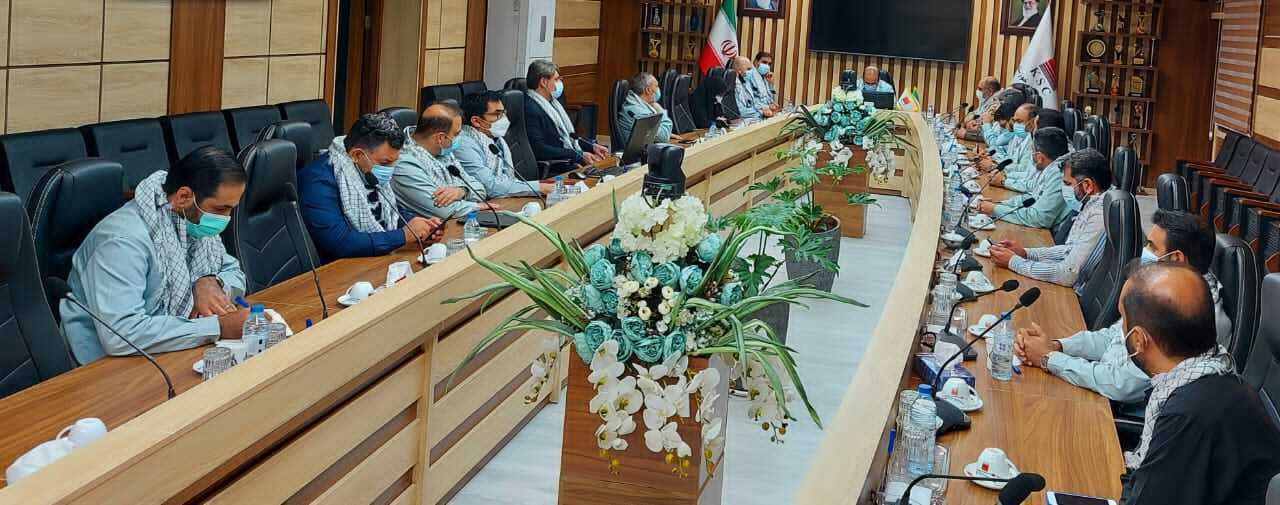 اعضای شورای حوزه شهید بقایی با مدیرعامل فولاد خوزستان دیدار کردند اعضای شورای حوزه شهید بقایی با مدیرعامل فولاد خوزستان دیدار کردند