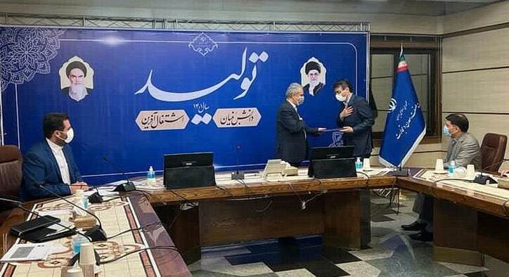 مراسم معارفه رئیس جدید سازمان گسترش و نوسازی صنایع ایران برگزار شد