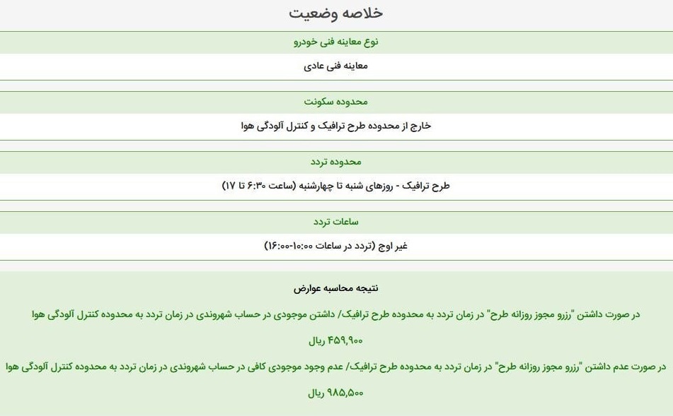 نرخ&zwnj;های طرح ترافیک در سال ۱۴۰۱ اعلام شد/ چه کسانی سهمیه می&zwnj;گیرند؟ + جدول&zwnj;ها