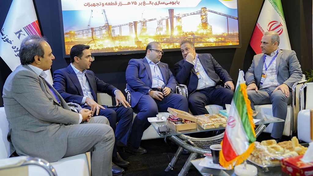 حضور سیمیدکو در چهارمین نمایشگاه ملی فولاد ایران با رویکرد بومی سازی حضور سیمیدکو در چهارمین نمایشگاه ملی فولاد ایران با رویکرد بومی سازی