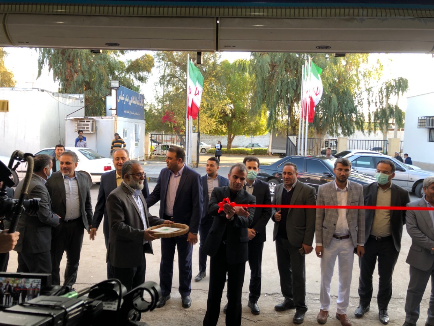 افتتاح نمایشگاه دانش بنیان و بومی&zwnj;سازی استان هرمزگان