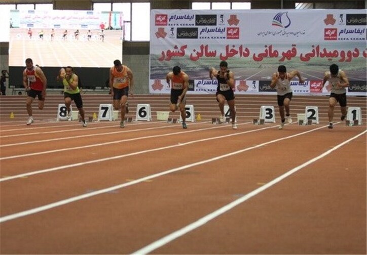 قهرمانی ذوب‌ آهن در دوومیدانی داخل سالن مردان