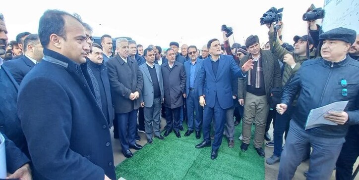 احداث خط ریلی آستارا به رشت با حضور دستیار ویژه پوتین آغاز شد