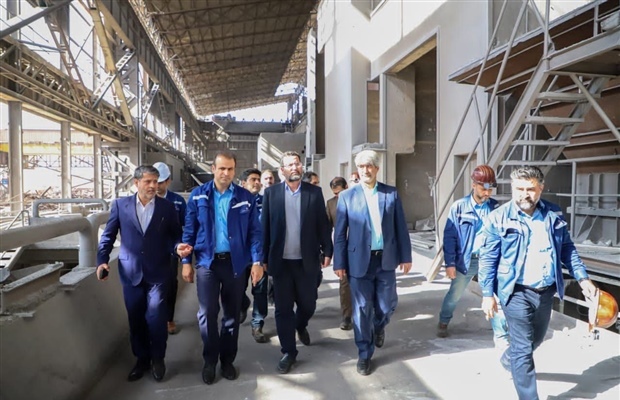 بازدید معاون وزیر صمت از گروه ملی صنعتی فولاد ایران بازدید معاون وزیر صمت از گروه ملی صنعتی فولاد ایران
