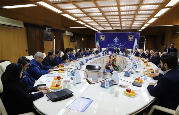 بازدید معاون وزیر صمت از گروه ملی صنعتی فولاد ایران بازدید معاون وزیر صمت از گروه ملی صنعتی فولاد ایران