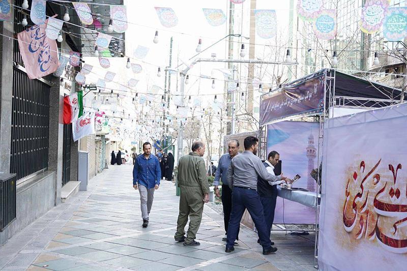 برپایی موکب شهدای مس به مناسبت نیمه شعبان برپایی موکب شهدای مس به مناسبت نیمه شعبان