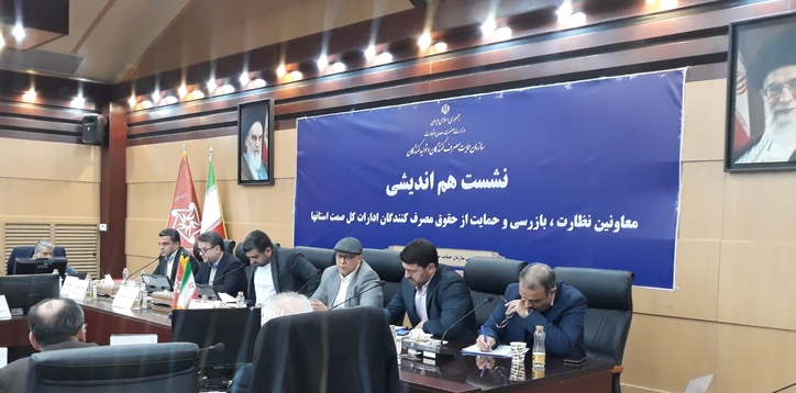 نشست هم اندیشی معاونان نظارت و بازرسی در حمایت از حقوق مصرف کنندگان ادارات کل ضمن استان‌ها برگزار شد