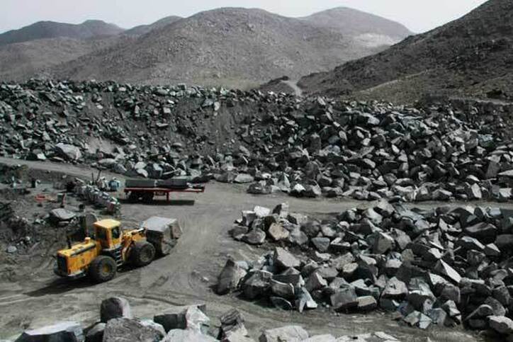 آغاز عملیات بهره برداری از محدوده آنومالی ۸ معدن ناریگان