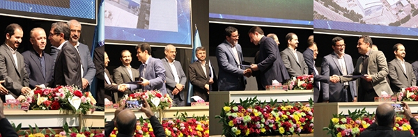 تجلیل از ۵ شرکت شهرکهای صنعتی استانی بهعنوان برترینهای توسعه فناوری تجلیل از ۵ شرکت شهرکهای صنعتی استانی بهعنوان برترینهای توسعه فناوری