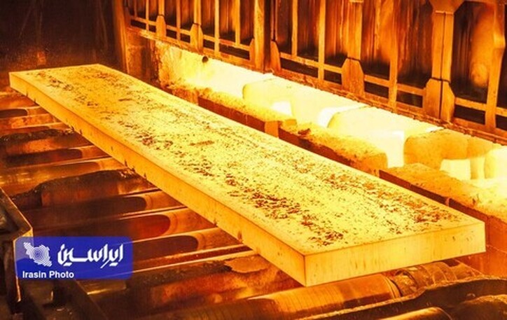 رکورد تولید تختال در فولاد مبارکه شکسته شد
