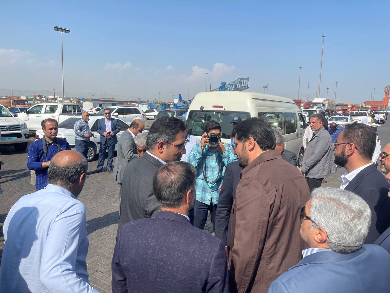 بذرپاش از بندر شهید رجایی، پروژه هیمکو و پروژههای در دست احداث بازدید کرد بذرپاش از بندر شهید رجایی، پروژه هیمکو و پروژههای در دست احداث بازدید کرد