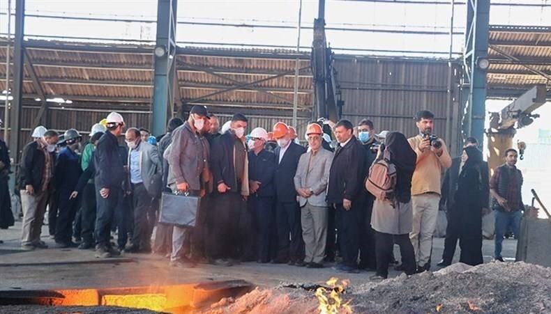 بازدید رئیس مجلس شورای اسلامی از شرکت فولاد زرند ایرانیان/ قالیباف: ظرفیت معادن برای کشور ما مهمتر از ظرفیت نفت و گاز است/ دکتر پورمند: اعتقاد داریم مدیریت یک حرفه مبتنی بر مولفههای ساختاریافته است بازدید رئیس مجلس شورای اسلامی از شرکت فولاد زرند ایرانیان/ قالیباف: ظرفیت معادن برای کشور ما مهمتر از ظرفیت نفت و گاز است/ دکتر پورمند: اعتقاد داریم مدیریت یک حرفه مبتنی بر مولفههای ساختاریافته است