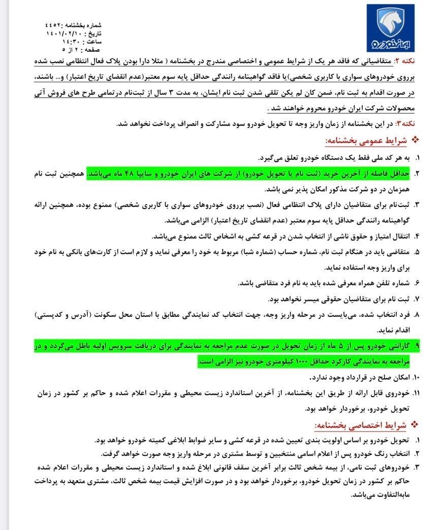 آغاز طرح فروش فوق العاده ۵ محصول ایران خودرو از فردا + جدول آغاز طرح فروش فوق العاده ۵ محصول ایران خودرو از فردا + جدول