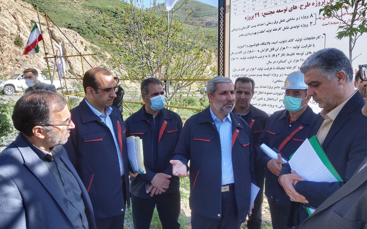 تولید کنسانتره مس در سونگون را از ۳۰۰ هزار تن به ۱ میلیون تن میرسانیم تولید کنسانتره مس در سونگون را از ۳۰۰ هزار تن به ۱ میلیون تن میرسانیم