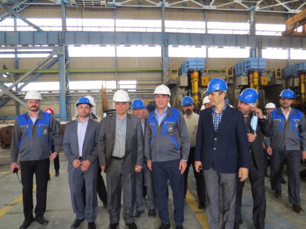 بازدید مدیرعامل «ومعادن» از روند پیشرفت پروژههای فولاد سرمد ابرکوه/ تداوم ایجاد اشتغال در بستر توسعه بازدید مدیرعامل «ومعادن» از روند پیشرفت پروژههای فولاد سرمد ابرکوه/ تداوم ایجاد اشتغال در بستر توسعه