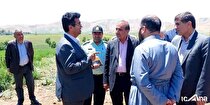 عسکری از سد کانی سیب و ایستگاه پمپاژ بادین‌آباد بازدید کرد